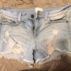 Jean shorts